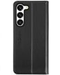 SHIELDON SAMSUNG Galaxy S23 Plus Wallet Case, SAMSUNG S23 Plus Leather Cover Flip Folio Book Case - Black