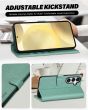 TUCCH SAMSUNG GALAXY A55 Wallet Case, SAMSUNG A55 Leather Case Folio Cover - Myrtle Green