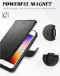 TUCCH iPhone 11 Wallet Case with Magnetic, iPhone 11 Leather Case - Black - Full Grain