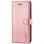 TUCCH iPhone 11 Wallet Case with Magnetic, iPhone 11 Leather Case - Rose Gold