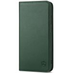 SHIELDON SAMSUNG Galaxy S23FE Wallet Case, SAMSUNG S23FE Leather Cover Flip Folio Book Case - Midnight Green