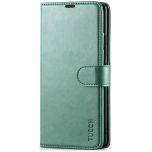 TUCCH SAMSUNG GALAXY A42 Wallet Case, SAMSUNG A42 Leather Case Folio Cover - Myrtle Green