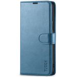 TUCCH SAMSUNG GALAXY S22 Wallet Case, SAMSUNG S22 PU Leather Case Flip Cover - Light Blue
