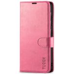 TUCCH SAMSUNG GALAXY S23 Wallet Case, SAMSUNG S23 PU Leather Case Flip Cover - Hot Pink