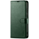 TUCCH SAMSUNG GALAXY S24 Wallet Case, SAMSUNG S24 PU Leather Case Flip Cover - Midnight Green