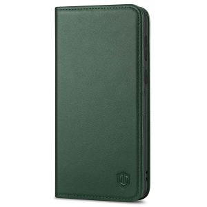 SHIELDON SAMSUNG S21 Plus Wallet Case - SAMSUNG Galaxy S21 Plus 6.7-inch Folio Leather Case - Midnight Green