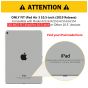 TUCCH iPad Air 3 10.5-inch 2019 Leather Case Cover  with Auto Sleep/Wake, Trifold Stand, Pencil Holder Smoke Grey