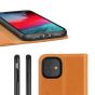 SHIELDON iPhone 11 Wallet Case - iPhone 11 Folio Case - Brown