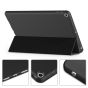 TUCCH iPad Air 3 10.5-inch 2019 Leather Case Cover with Auto Sleep/Wake, Trifold Stand, Pencil Holder Grinding Texture - Dark Gray