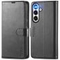 TUCCH SAMSUNG S25 FE Wallet Case, SAMSUNG Galaxy S25FE Leather Case with Credit Card Slots RFID Blocking Kickstand Magnetic Closure PU Leather Flip Stand Phone Cover for Galaxy S25FE 5G (2025)