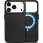 Shieldon Genuine iPhone 17 Pro Leather case, MagSafe Compatible, Wireless Charging, Raised Edges, Slim Fit Elegant Non-Slip Shockproof Protective Phone Case for iPhone 17 Pro 6.3-inch 2025