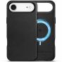 Shieldon iPhone 17 Air Genuine Leather case, MagSafe Compatible, Wireless Charging, Raised Edges, Slim Fit Elegant Non-Slip Shockproof Protective Phone Case for iPhone 17 Air 6.6-inch 2025