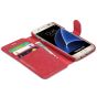 TUCCH Galaxy S7 Flip Folio PU Leather Wallet Case, Wrist Strap