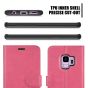 TUCCH Samsung Galaxy S9 Wallet Case, Premium PU Leather Flip Folio Wallet Case with Card Slot, Cash Clip, Stand Holder and Magnetic Closure