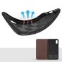 SHIELDON iPhone X Genuine Leather Flip Cover, Kickstand, Magnetic Closure