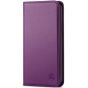 SHIELDON iPhone 11 Leather Cover - iPhone 11 Protective Case - Purple