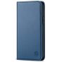 SHIELDON iPhone 11 Pro Wallet Case, Genuine Leather, Auto Sleep/Wake, RFID Blocking, Magnetic Closure - Royal Blue