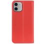 SHIELDON iPhone 12 Wallet Case - iPhone 12 Pro 5G 6.1-inch Folio Leather Case - Red