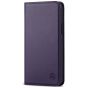 SHIELDON iPhone 12 Pro Max Wallet Case - iPhone 12 Pro Max 6.7-inch Folio Leather Case Cover - Dark Purple