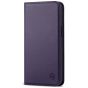 SHIELDON iPhone 12 Mini Wallet Case - Mini iPhone 12 5.4-Inch Folio Case - Dark Purple
