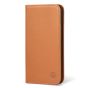 SHIELDON iPhone XS Wallet Case, Genuine Leather + TPU, Full Cover Protection, Auto Sleep/Wake Up, Kickstand - Brown