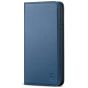 SHIELDON iPhone 8 Wallet Case - iPhone 7 Genuine Leather Kickstand Case - Royal Blue