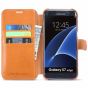 SHIELDON Galaxy S7 Edge Case - Genuine Leather Case