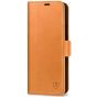 SHIELDON SAMSUNG Galaxy Z Fold3 Wallet Case, Genuine Leather Cases with S Pen Holder, Shockproof RFID Blocking Kickstand Book Style Dual Magnetic Tab Closure Cover - Brown
