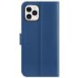 SHIELDON iPhone 12 Pro Max Wallet Case, Genuine Leather Folio Cover with Kickstand and Magnetic Closure for iPhone 12 Pro Max 6.7-inch 5G Royal Blue