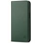 SHIELDON iPhone 13 Mini Wallet Case - Mini iPhone 13 5.4-inch Folio Book Flip Cover - Midnight Green