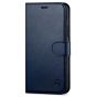 SHIELDON iPhone 13 Mini Genuine Leather Case, iPhone 13 Mini Wallet Cover with Magnetic Clasp Closure, RFID Blocking, Book Flip Folio Kickstand Phone Case for iPhone 13 Mini 5.4-Inch