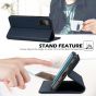 SHIELDON SAMSUNG GALAXY S20FE Folio Case Wallet Case, SAMSUNG GALAXY S20FE Genuine Leather Wallet Case - Navy Blue