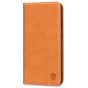 SHIELDON SAMSUNG S21 Wallet Case - SAMSUNG GALAXY S21 6.2-inch Folio Leather Case - Brown