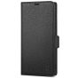 SHIELDON SAMSUNG Galaxy S23 Ultra Wallet Case, SAMSUNG S23 Ultra Leather Cover Flip Folio Book Case - Black - Full Grain