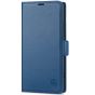 SHIELDON SAMSUNG Galaxy S24 Ultra Wallet Case, SAMSUNG S24 Ultra Leather Cover Flip Folio Book Case - Royal Blue