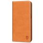 SHIELDON iPhone 14 Pro Max Wallet Case, iPhone 14 Pro Max Genuine Leather Folio Cover - Brown