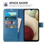 TUCCH SAMSUNG GALAXY A12/M12 Wallet Case, SAMSUNG A12/M12 Leather Case Folio Cover - Lake Blue