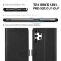 TUCCH SAMSUNG GALAXY A32 Wallet Case, SAMSUNG M32 Leather Case Folio Cover - Black