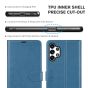 TUCCH SAMSUNG GALAXY A32 Wallet Case, SAMSUNG M32 Leather Case Folio Cover - Light Blue