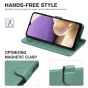 TUCCH SAMSUNG GALAXY A32 Wallet Case, SAMSUNG M32 Leather Case Folio Cover - Myrtle Green