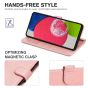 TUCCH SAMSUNG GALAXY A53 Wallet Case, SAMSUNG A53 Leather Case Folio Cover - Rose Gold