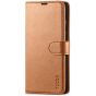 TUCCH SAMSUNG GALAXY A72 Wallet Case, SAMSUNG A72 Flip Case 6.7-inch - Light Brown