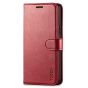 TUCCH iPhone 11 Wallet Case for Women, iPhone 11 Folio Case Thin - Dark Red