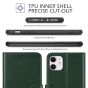 TUCCH iPhone 11 Wallet Case with Magnetic, iPhone 11 Leather Case - Midnight Green