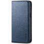 TUCCH iPhone 12 Wallet Case, iPhone 12 Pro Wallet Case, Flip Cover with Stand, Credit Card Slots, Magnetic Closure for iPhone 12 / Pro 6.1-inch 5G Blue