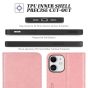 TUCCH iPhone 12 Wallet Case, iPhone 12 Pro Wallet Case, Flip Cover with Stand, Credit Card Slots, Magnetic Closure for iPhone 12 / Pro 6.1-inch 5G Rose Gold