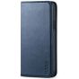 TUCCH iPhone 12 Pro Max Wallet Case, iPhone 12 Pro Max PU Leather Case, Flip Cover with Stand, Credit Card Slots, Magnetic Closure for iPhone 12 Pro Max 6.7-inch 5G Blue