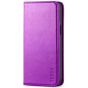 TUCCH iPhone 14 Plus Wallet Case, iPhone 14 6.7-Inch Plus Flip Folio Book Cover, Magnetic Closure Phone Case - Purple