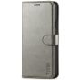 TUCCH iPhone XR Wallet Case - iPhone XR Leather Cover - Grey