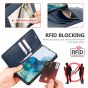 TUCCH SAMSUNG GALAXY S20FE Wallet Case, SAMSUNG S20FE Flip Case 6.5-inch - Dark Blue